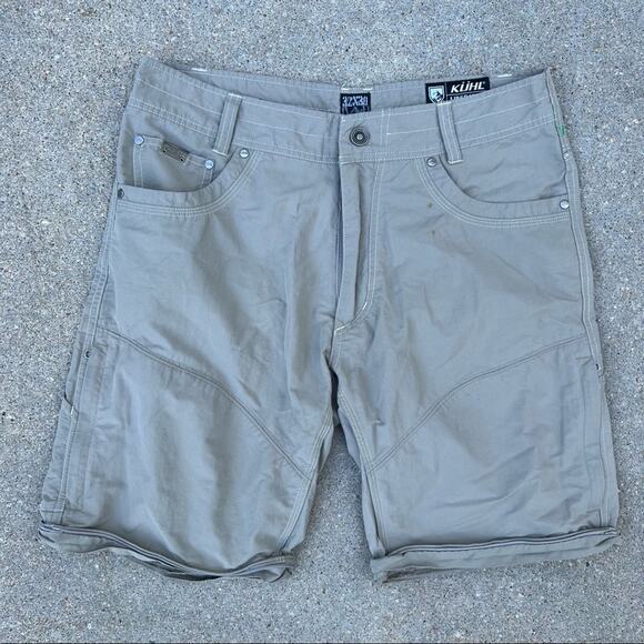 Kuhl Stealth Zip Off System Shorts Gray Size 32 - Picture 1 of 5